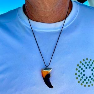 Necklaces and Earrings Made From Real SF Crab Claw